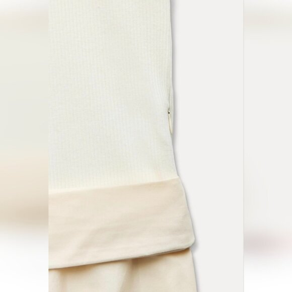 ZARA COMBINATION BELTED DRESS - Picture 7 of 7